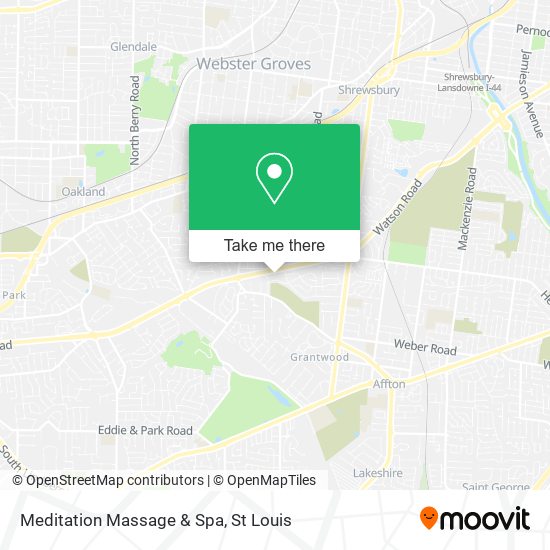 Mapa de Meditation Massage & Spa