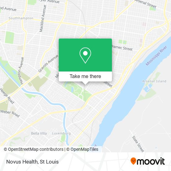 Novus Health map