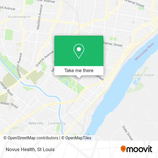Novus Health map