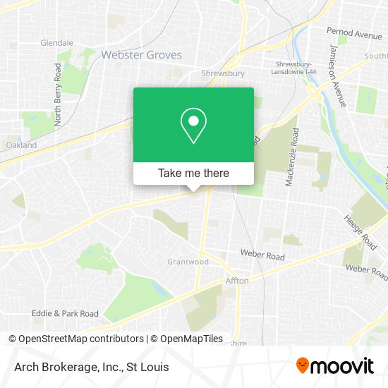 Arch Brokerage, Inc. map