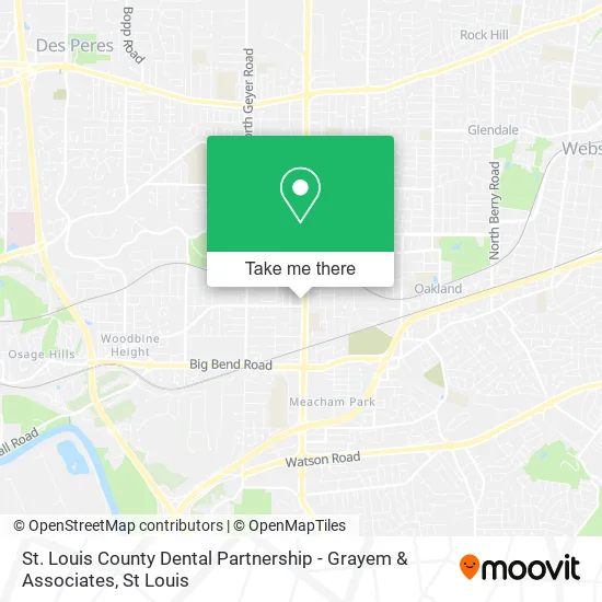 St. Louis County Dental Partnership - Grayem & Associates map