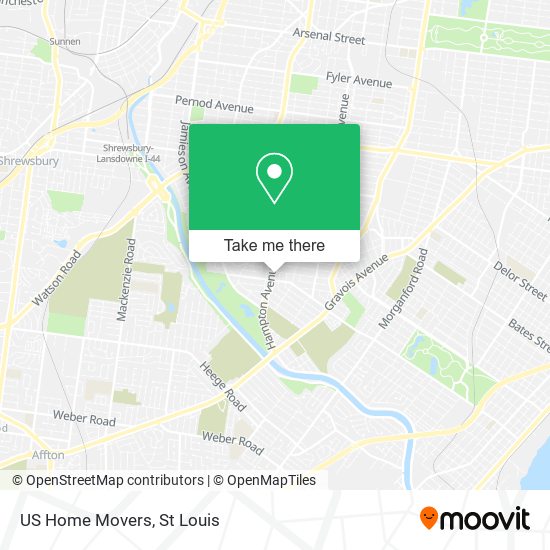 Mapa de US Home Movers