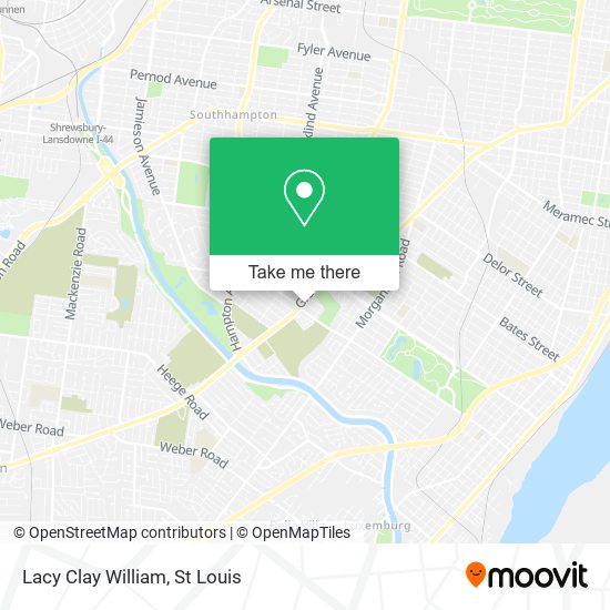 Mapa de Lacy Clay William