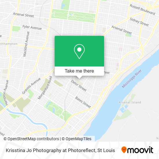 Mapa de Krisstina Jo Photography at Photoreflect