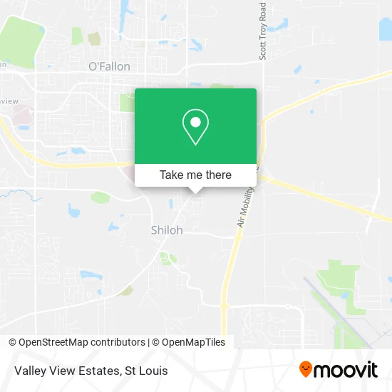 Valley View Estates map