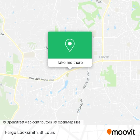 Fargo Locksmith map