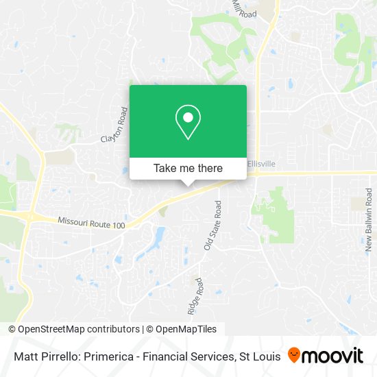 Matt Pirrello: Primerica - Financial Services map