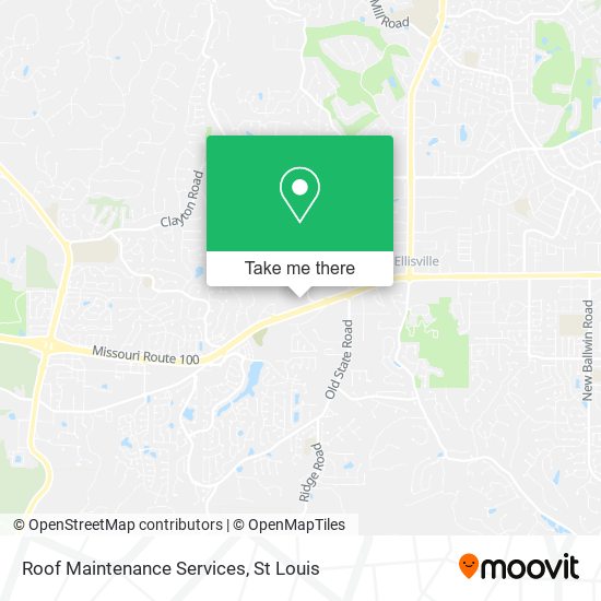Roof Maintenance Services map