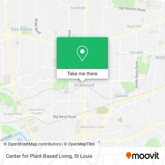 Mapa de Center for Plant-Based Living