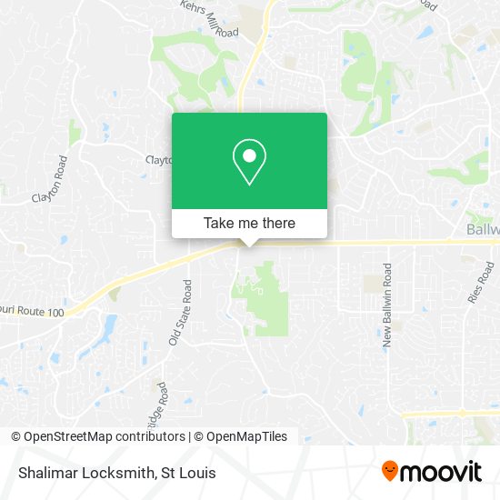 Shalimar Locksmith map