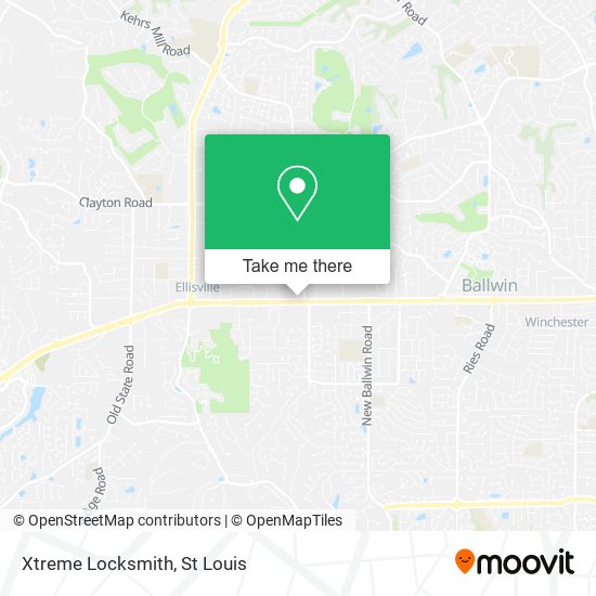 Xtreme Locksmith map