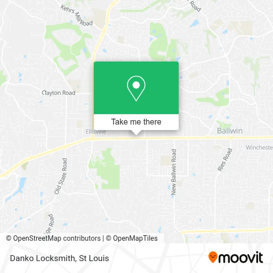 Danko Locksmith map