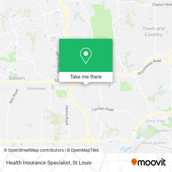 Health Insurance Specialist map