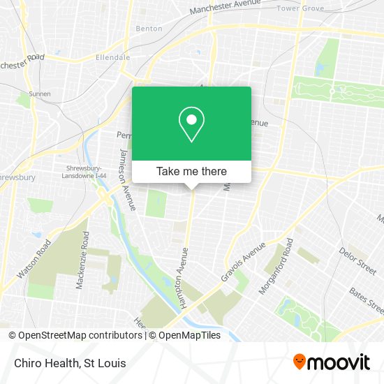 Mapa de Chiro Health