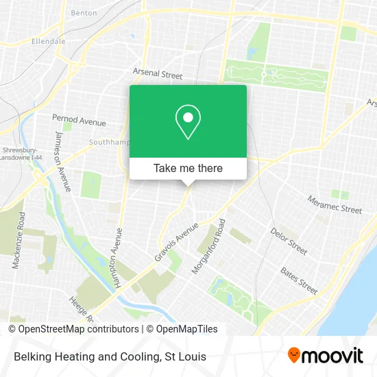 Belking Heating and Cooling map