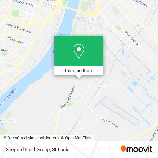 Mapa de Sheperd Field Group