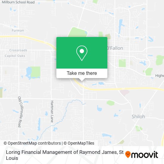 Mapa de Loring Financial Management of Raymond James