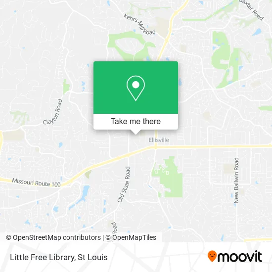 Little Free Library map