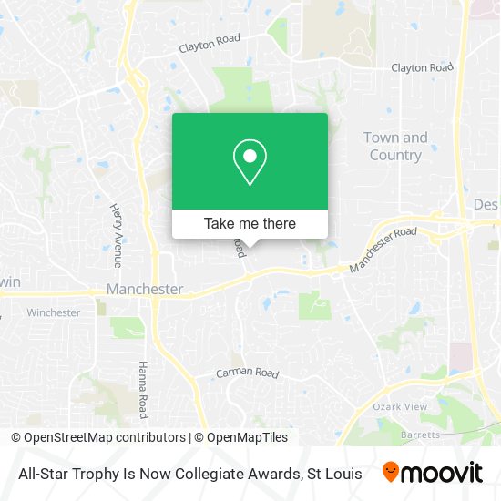 Mapa de All-Star Trophy Is Now Collegiate Awards