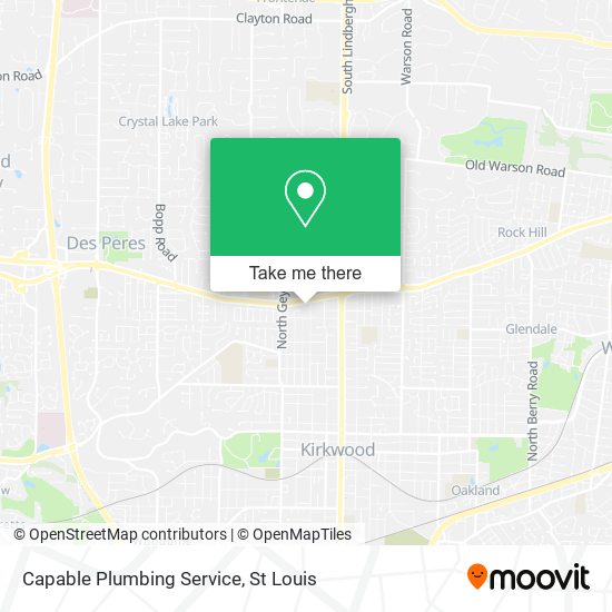 Capable Plumbing Service map