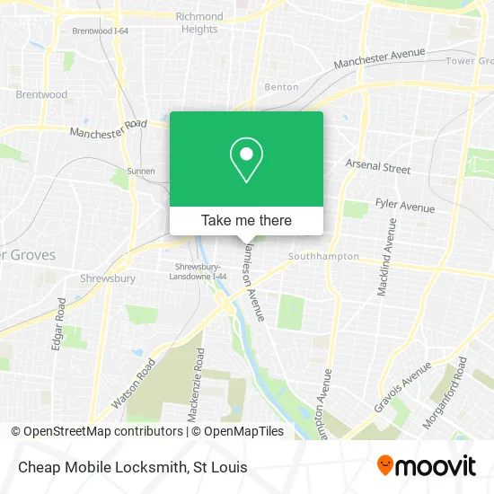Cheap Mobile Locksmith map