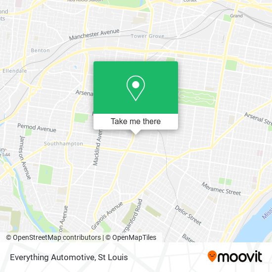 Everything Automotive map