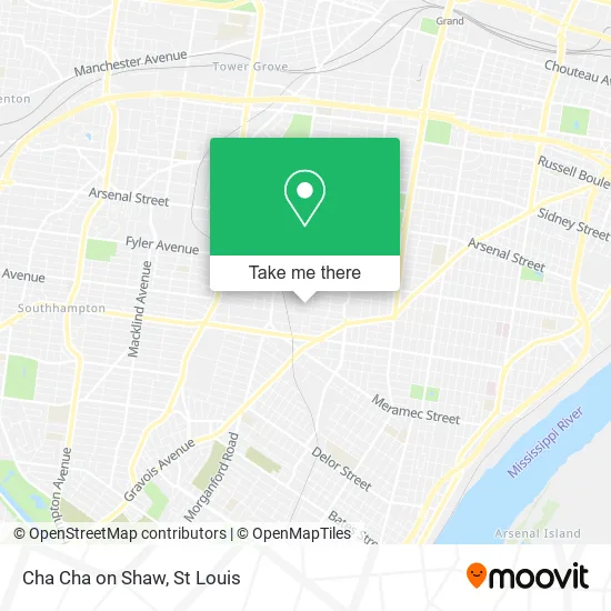 Cha Cha on Shaw map