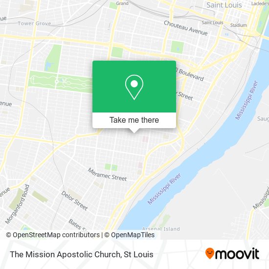 The Mission Apostolic Church map