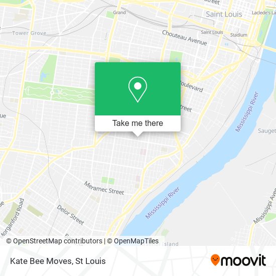 Kate Bee Moves map