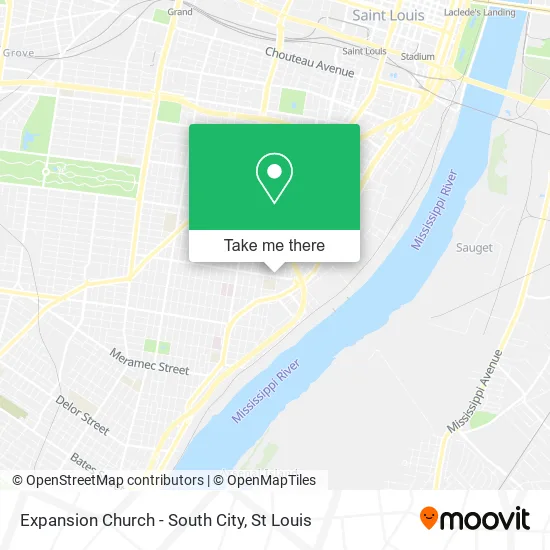 Expansion Church - South City map