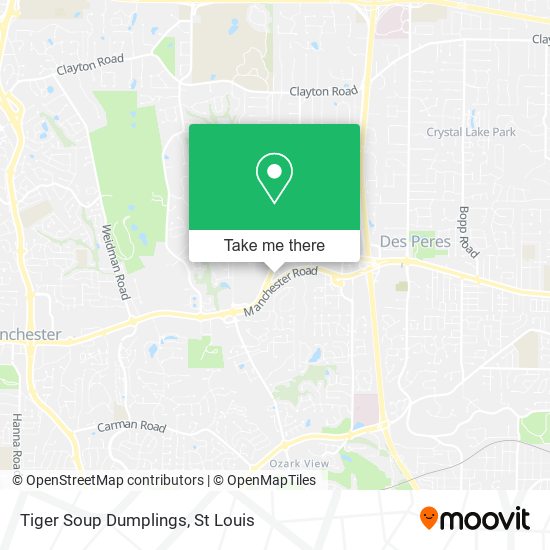 Mapa de Tiger Soup Dumplings