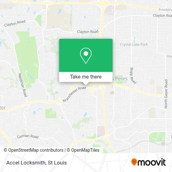 Accel Locksmith map
