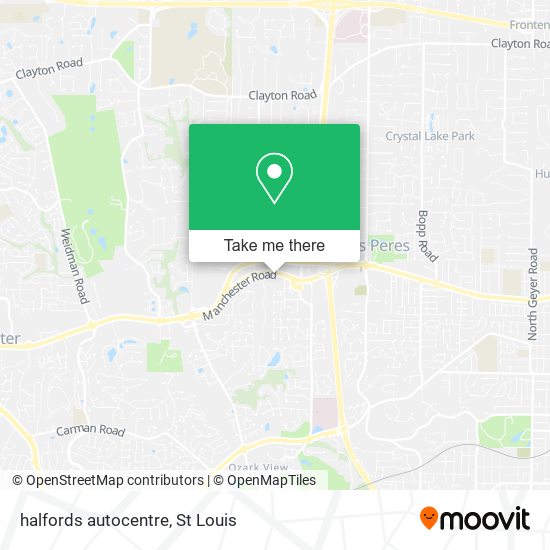 halfords autocentre map