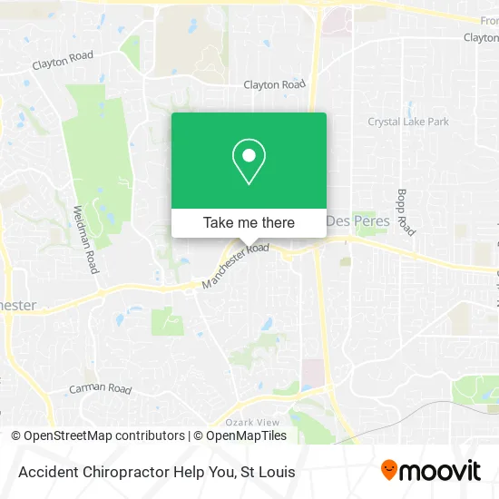 Accident Chiropractor Help You map