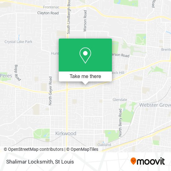 Shalimar Locksmith map