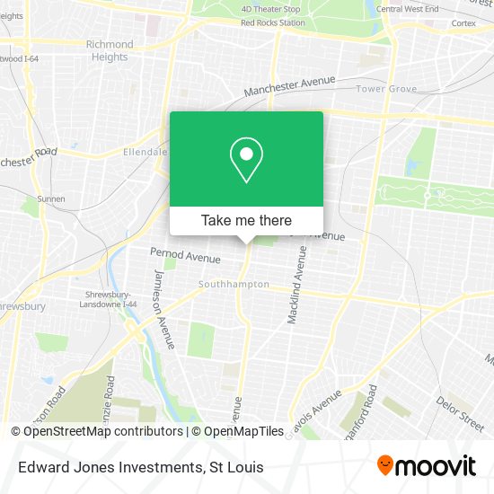 Edward Jones Investments map