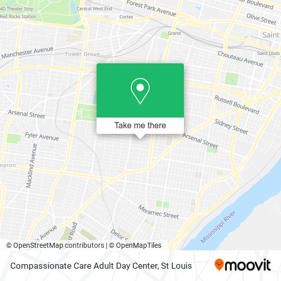 Compassionate Care Adult Day Center map