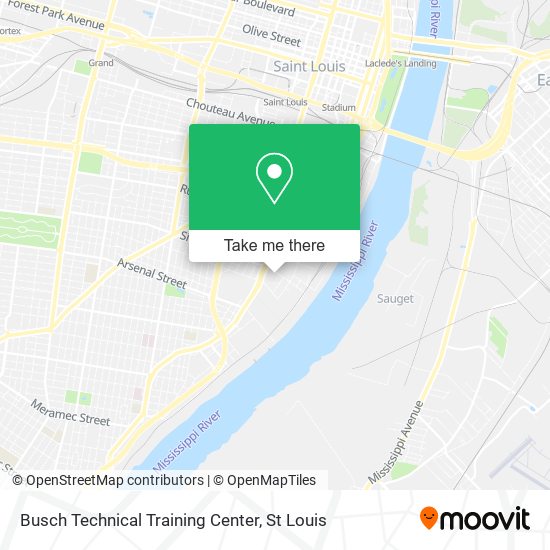 Mapa de Busch Technical Training Center