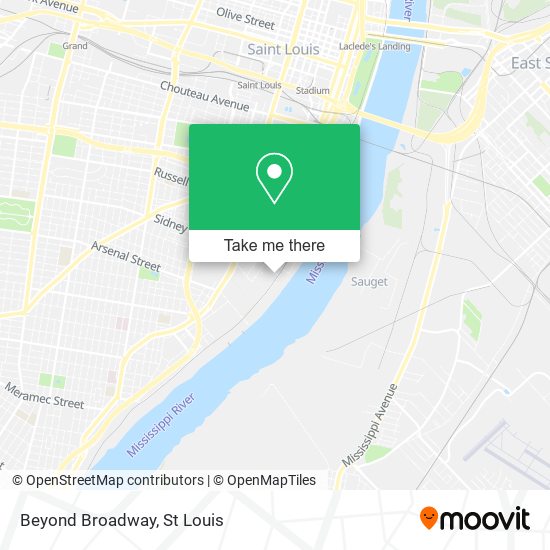 Beyond Broadway map