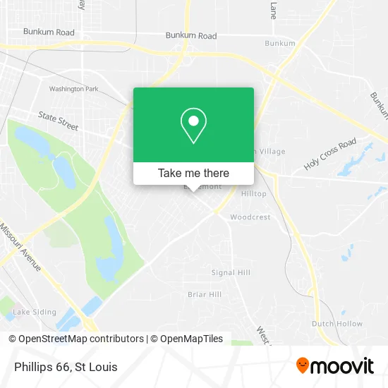 Phillips 66 map