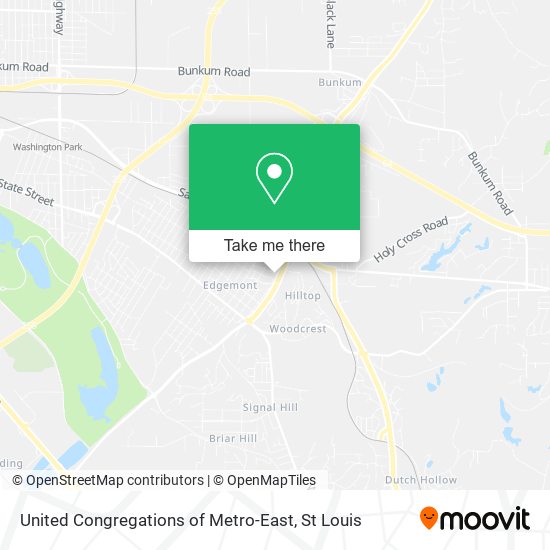 Mapa de United Congregations of Metro-East