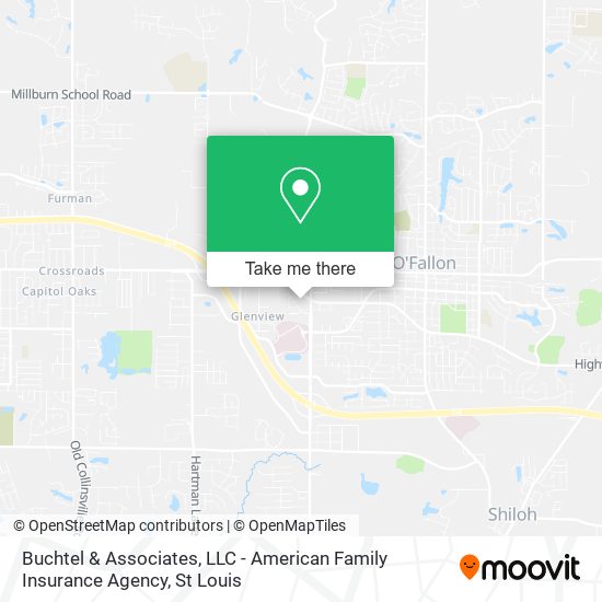 Buchtel & Associates, LLC - American Family Insurance Agency map