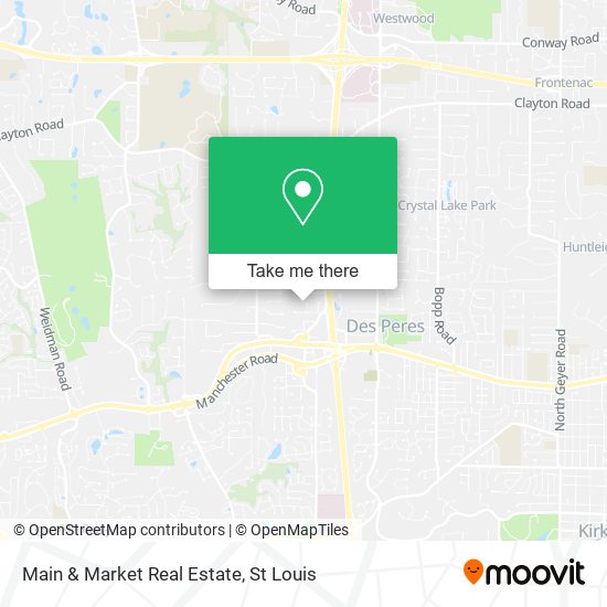 Mapa de Main & Market Real Estate