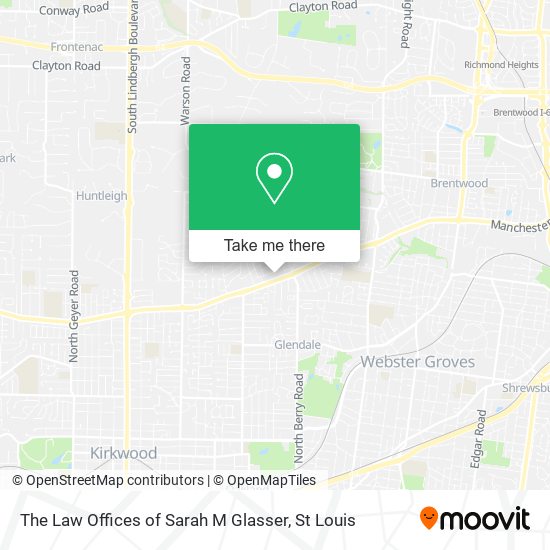The Law Offices of Sarah M Glasser map