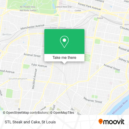 Mapa de STL Steak and Cake