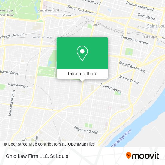 Ghio Law Firm LLC map