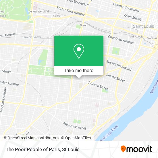The Poor People of Paris map