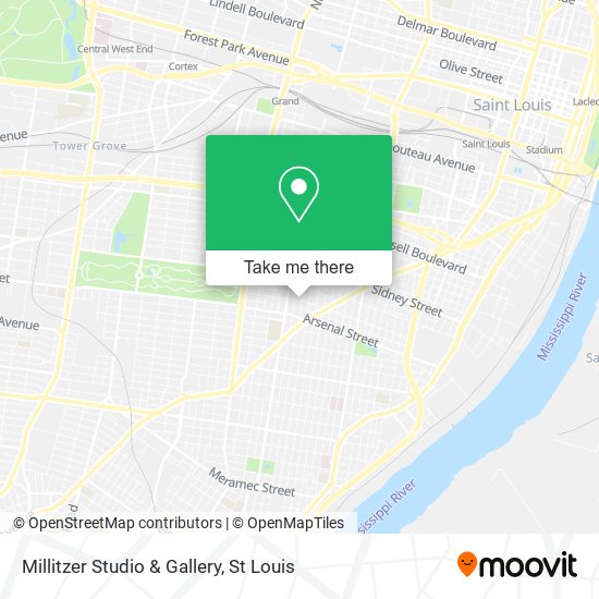 Millitzer Studio & Gallery map