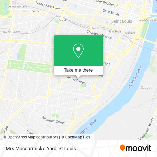 Mrs Maccormick's Yard map