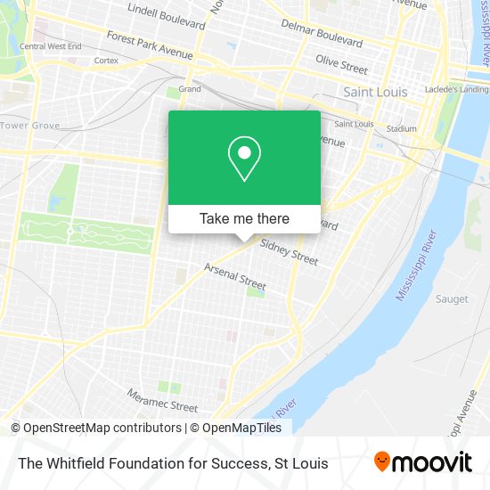 Mapa de The Whitfield Foundation for Success